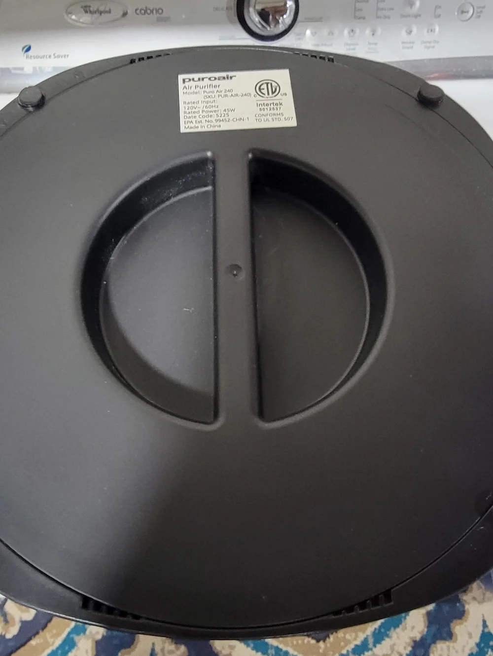 New puroair black air purifier. Still in box. Has hepa filter. - Picture 6 of 11